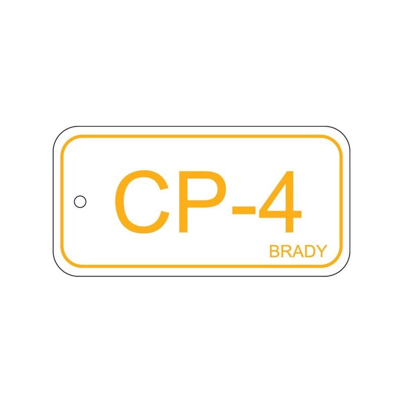 138732 Brady Energy Source Tag Control Panel CP-4 75.00mm x 38.00mm