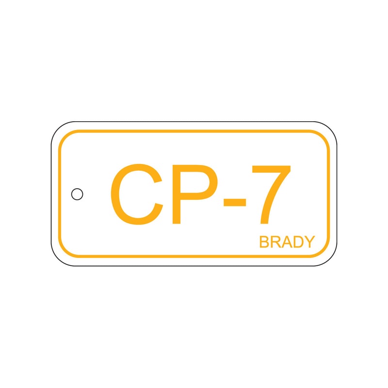 138735 Brady Energy Source Tag Control Panel CP-7 75.00mm x 38.00mm