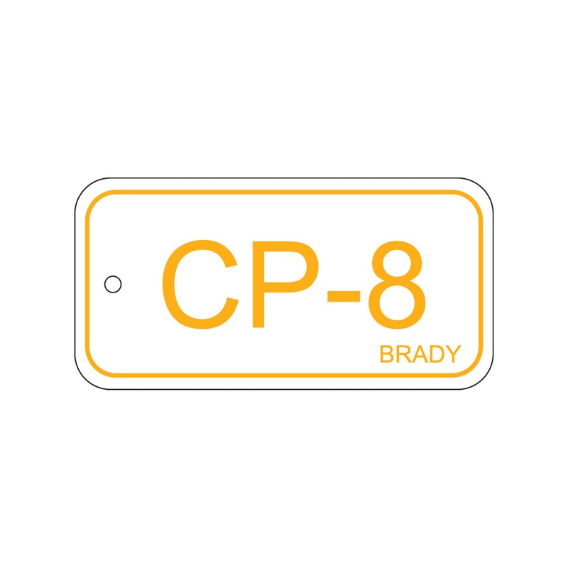 138736 Brady Energy Source Tag Control Panel CP-8 75.00mm x 38.00mm