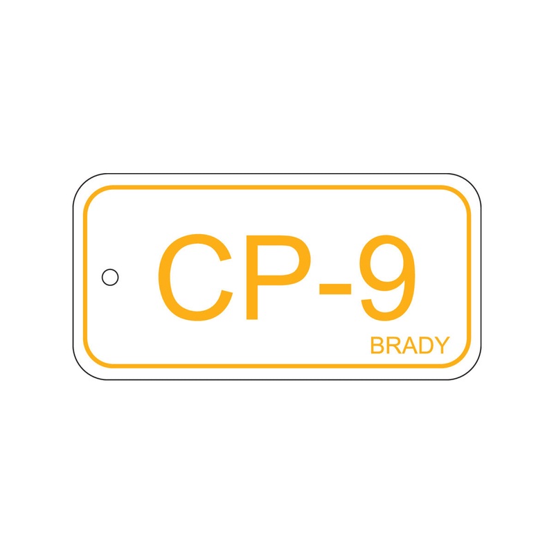 138737 Brady Energy Source Tag Control Panel CP-9 75.00mm x 38.00mm