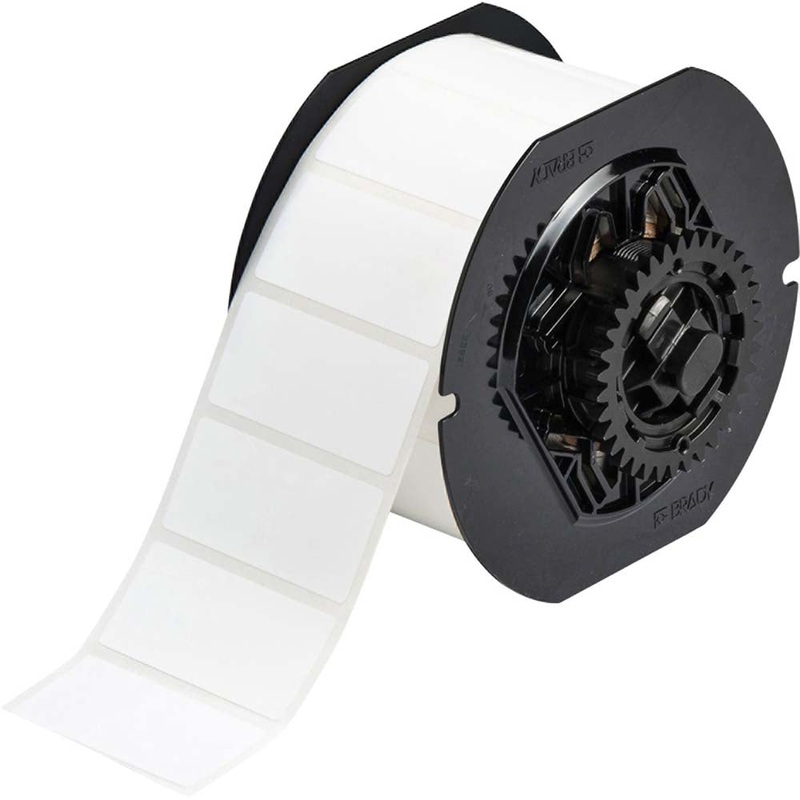 133816 Brady B33-17-484 Polyester Labels for BBP33-i3300 Printers 25.40mm x 50.80mm
