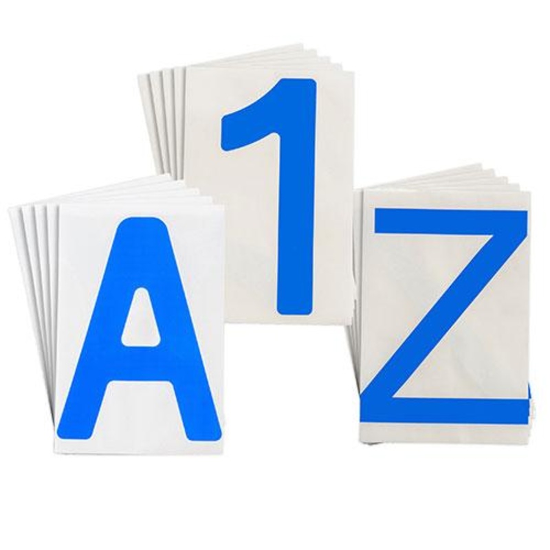 121761 Brady ToughStripe Die Cut Letter L in Blue 146.05 mm x 203.20 mm