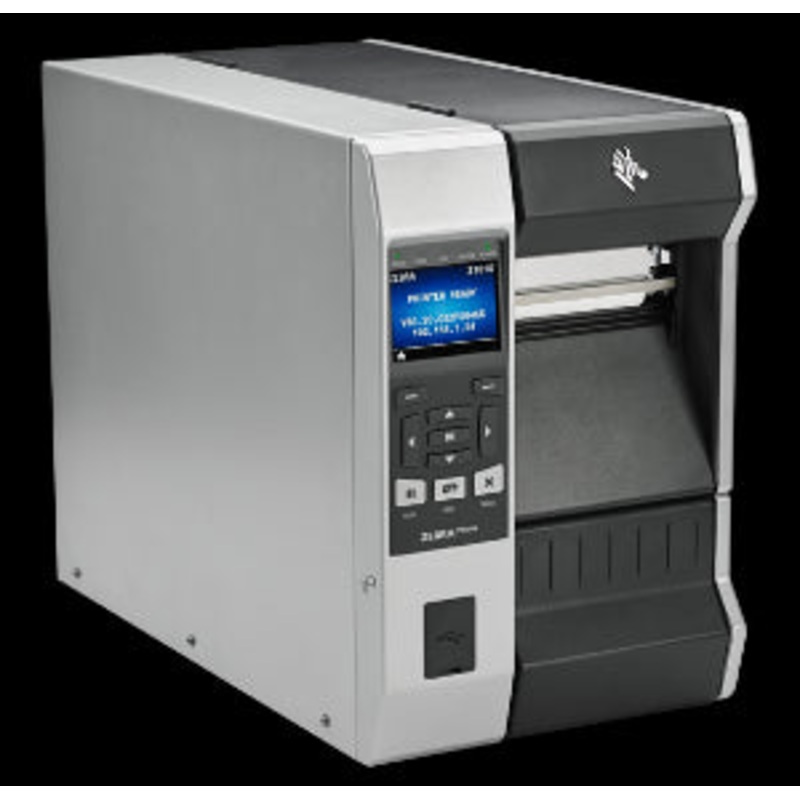 Zebra ZT610 Industrial Printer 600dpi with Rewinder – ZT61046-T0E02C0Z