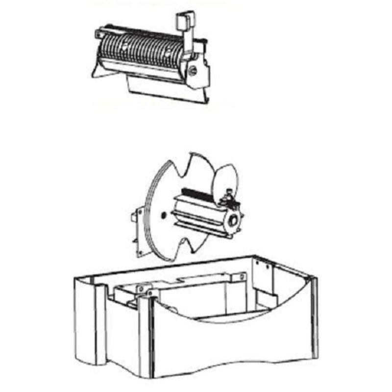 Zebra ZM600 Media Rewind & Peel Unit Kit – 79836