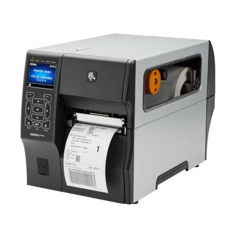 Zebra ZT410 Industrial Label Printer 300dpi USB Serial Ethernet WiFi RFID – ZT410A3-T0E00C0Z