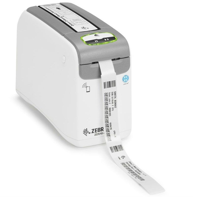 Zebra ZD510-HC Healthcare Wristband Printer – ZD51013-D0EE00FZ