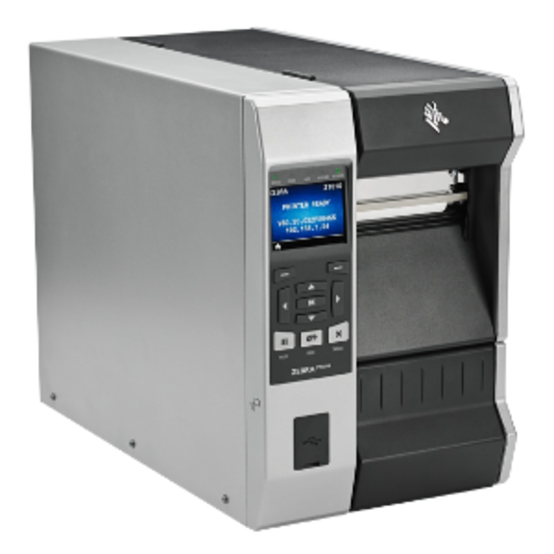 Zebra ZT610 Industrial Printer with Rewinder 300dpi – ZT61043-T2E0100Z