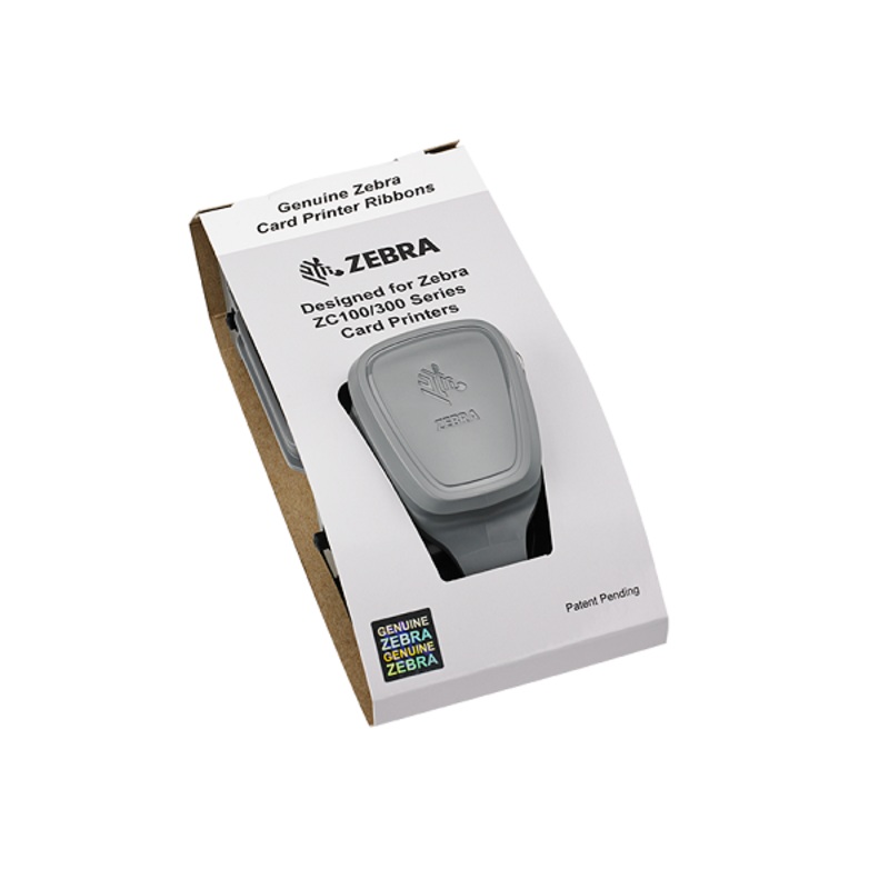 800300-550EM – Zebra ZC300 Color-YMCKO Ribbon 300 Images