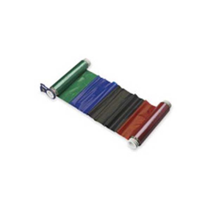 013537 – Brady Powermark 156mm x 60 metre Black-Red-Blue-Green Ribbon – 200mm Long Panels