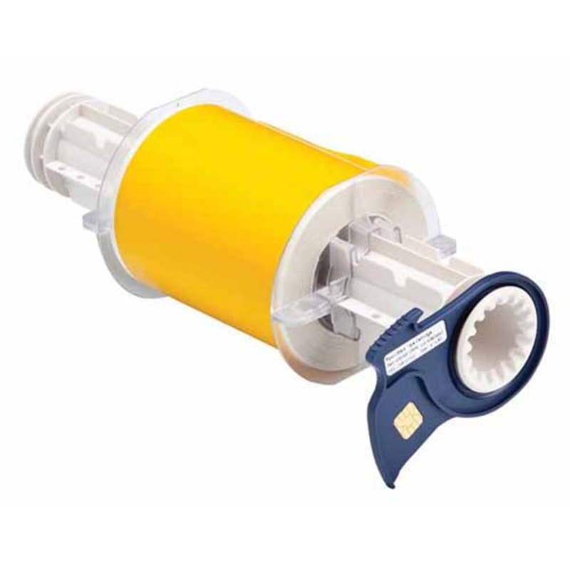 013539 – Brady BBP85 100mm x 15 metre yellow Permanent Acrylic Vinyl