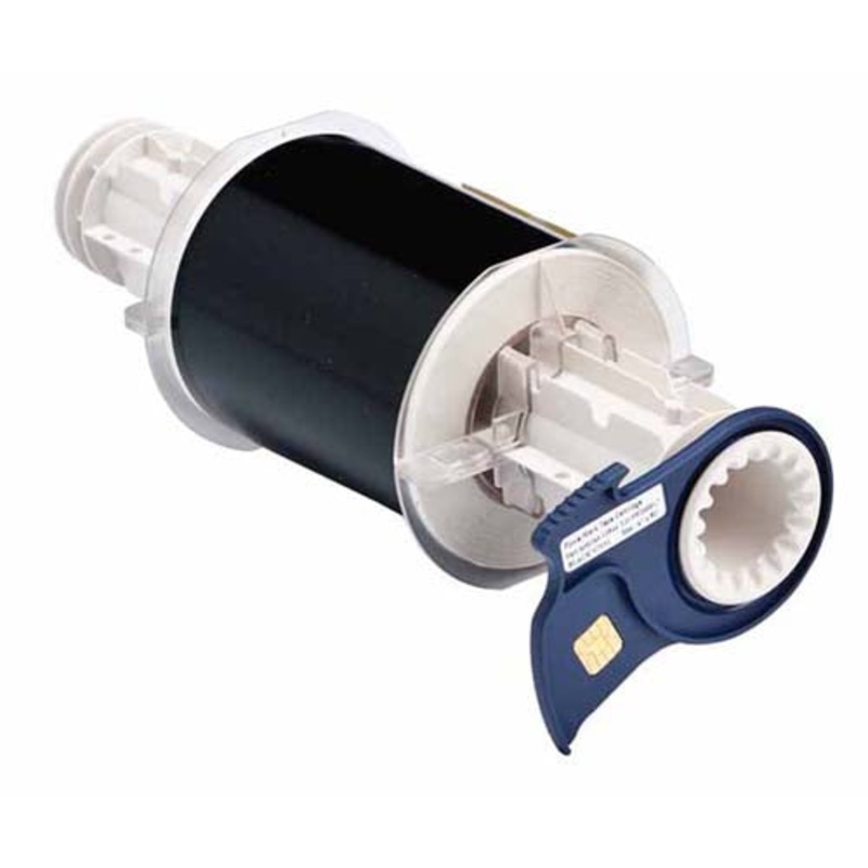 013544 – Brady BBP85 100mm x 15 metre black Permanent Acrylic Vinyl
