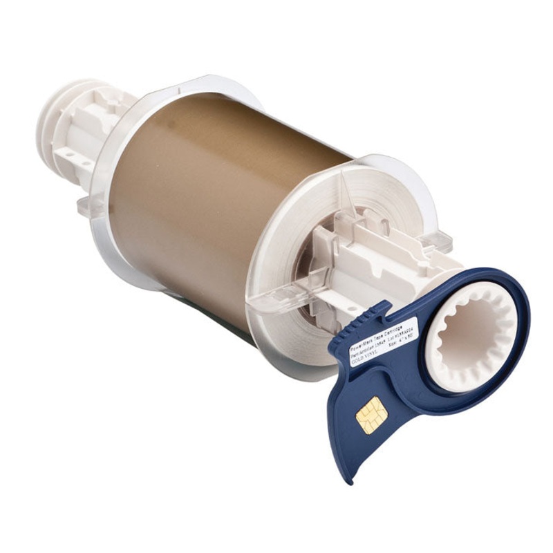 013545 – Brady BBP85 100mm x 15 metre gold Permanent Acrylic Vinyl