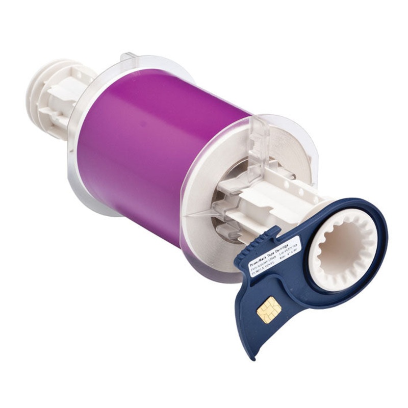 013548 – Brady BBP85 100mm x 15 metre purple Permanent Acrylic Vinyl