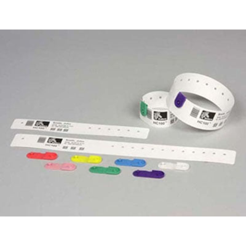 10007746K – Zebra Z-Band Soft Infant Wristbands 19.1mm x 195.3mm