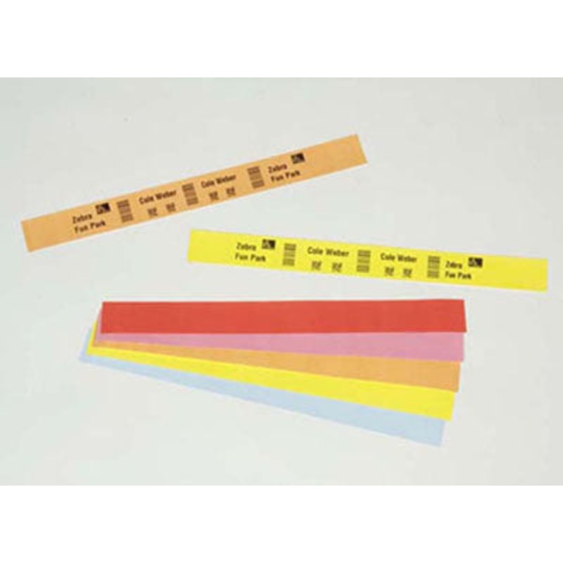 10012717-2K – Zebra Z-Band Splash Wristband Kit Yellow 25.4mm x 254mm