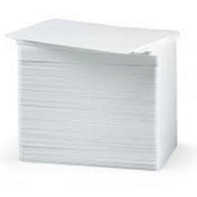 104523-210 – Zebra Blank White PVC Card 10mil 500-box