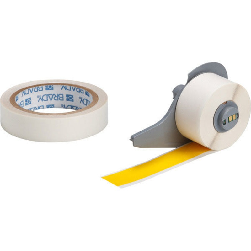 173435 BMP 71 Label Printer Labels Yellow Gloss Ultra Aggressive Polyester