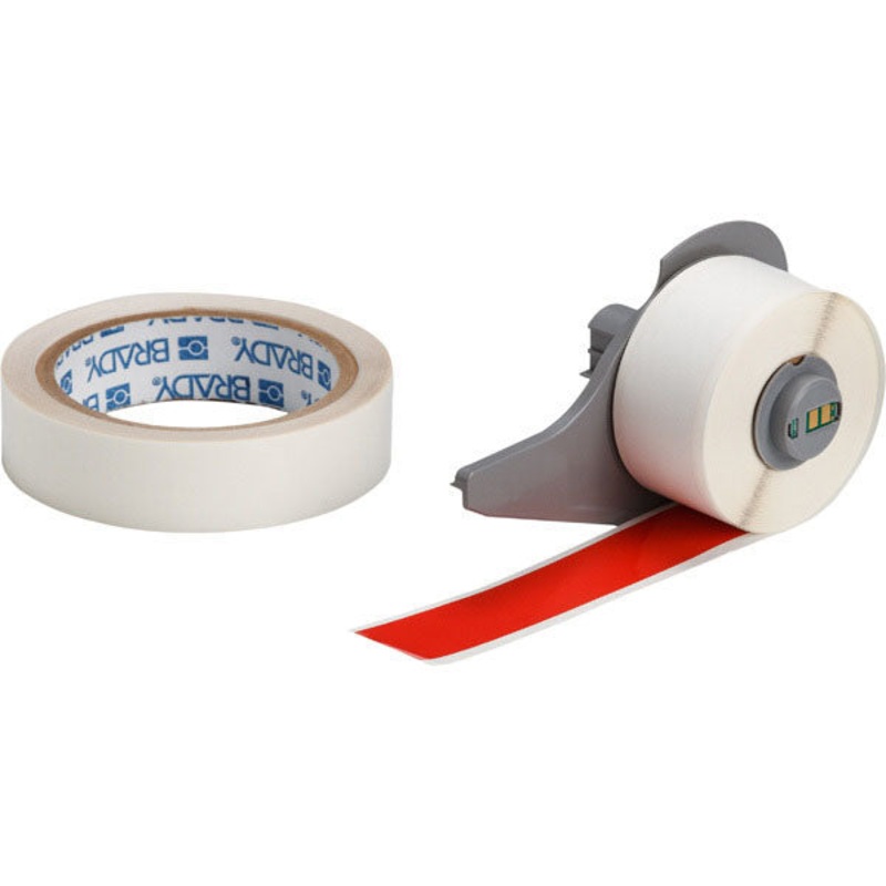 173437 BMP 71 Label Printer Labels Red Gloss Ultra Aggressive Polyester