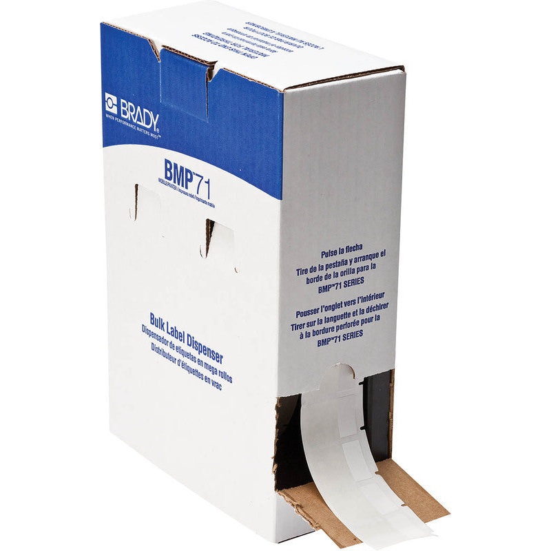 173452 Brady BMP 71 Self Laminating Labels – 25.40 x 38.10