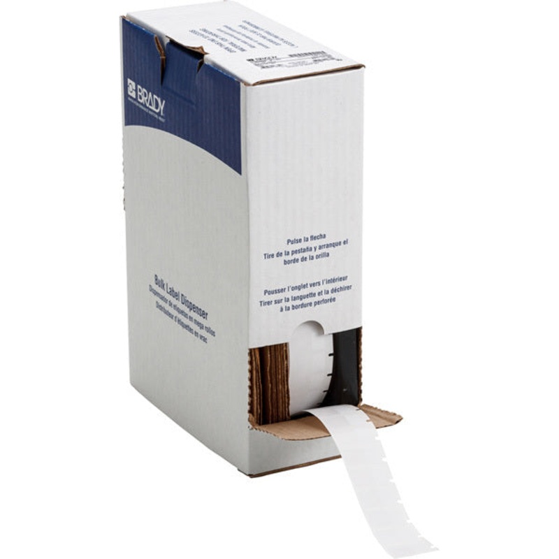 174432 Brady BMP 71 Self Laminating Labels – 12.7 x 25.4