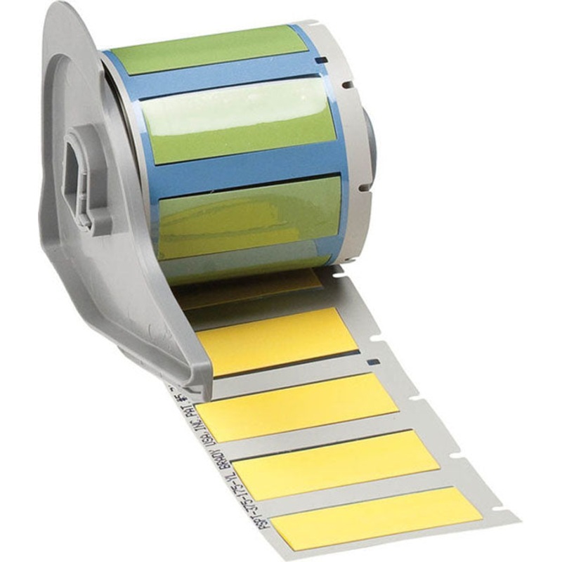 174615 BMP71 PermaSleeve Wire Marker Sleeves Yellow Heat-Shrink Polyolefin