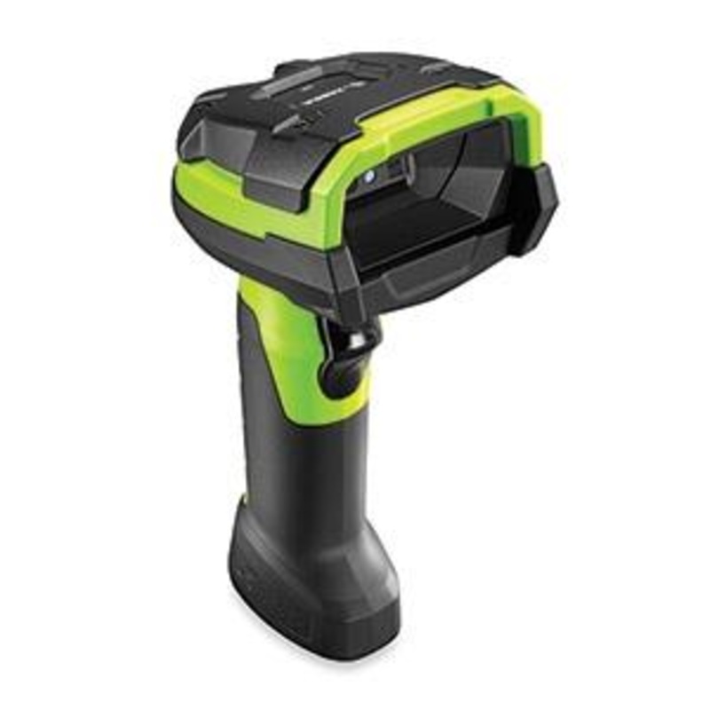 DS3678-DL0F003VZWW – Zebra DS3678: RUGGED, AREA IMAGER, STANDARD RANGE, DL PARSING, CORDLESS, FIPS, INDUSTRIAL GREEN, VIBRATION MOTOR