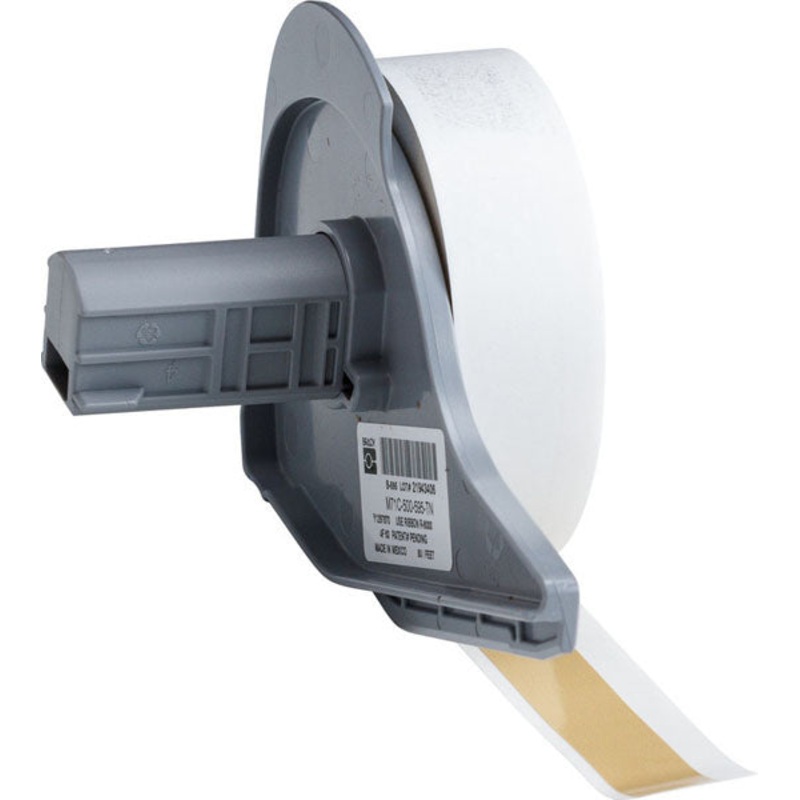 173206 BMP 71 Label Printer Tapes Tan Gloss Permanent Vinyl