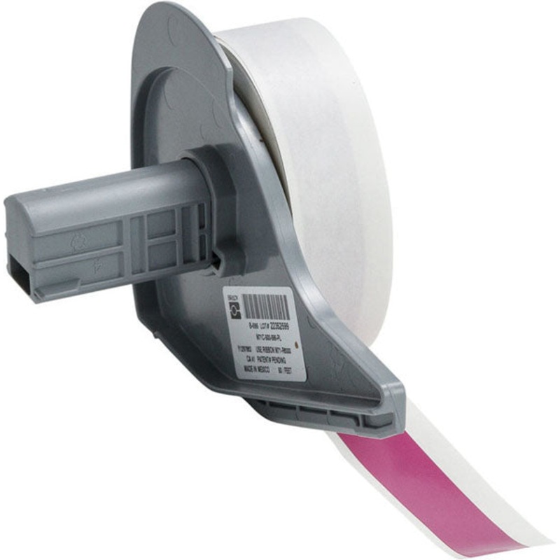 173209 BMP 71 Label Printer Tapes Purple Gloss Permanent Vinyl