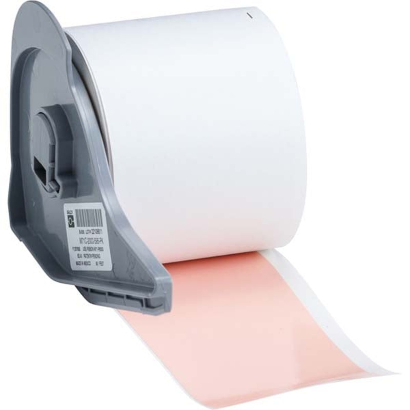 173246 BMP 71 Label Printer Tapes Pink Gloss Permanent Vinyl