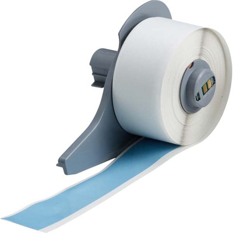 173274 BMP 71 Label Printer Tapes Sky blue Gloss Permanent Vinyl