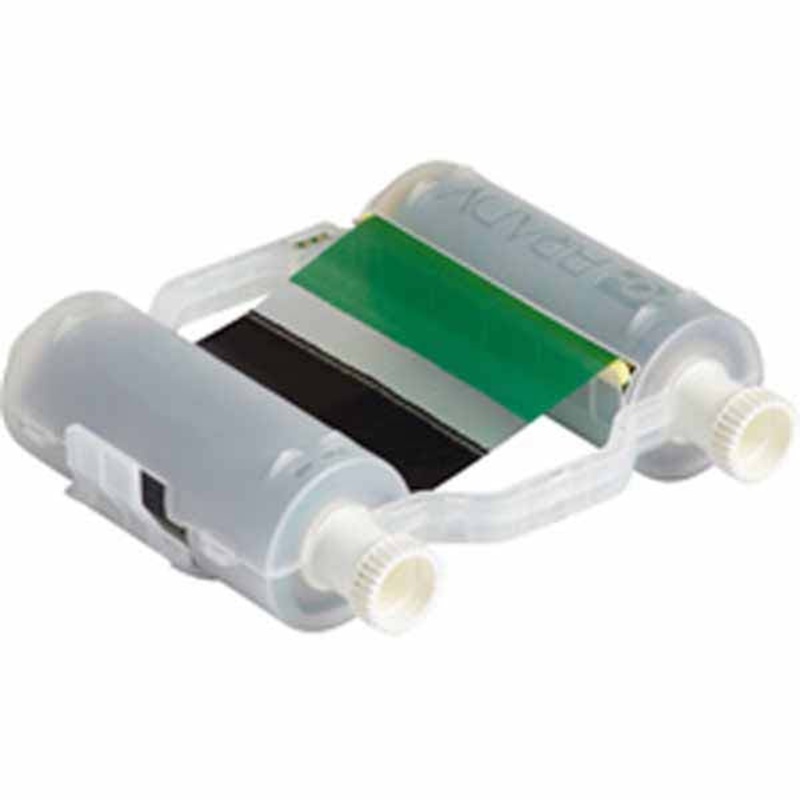 B30-R10000-KG-16 Brady BBP35 – BBP37 Black and Green Heavy-Duty Ribbon 400mm x 60.90m