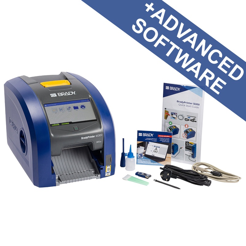 322891 – BradyPrinter i5300 Label Printer with Brady Workstation Suite – i5300-C-UK-BWS