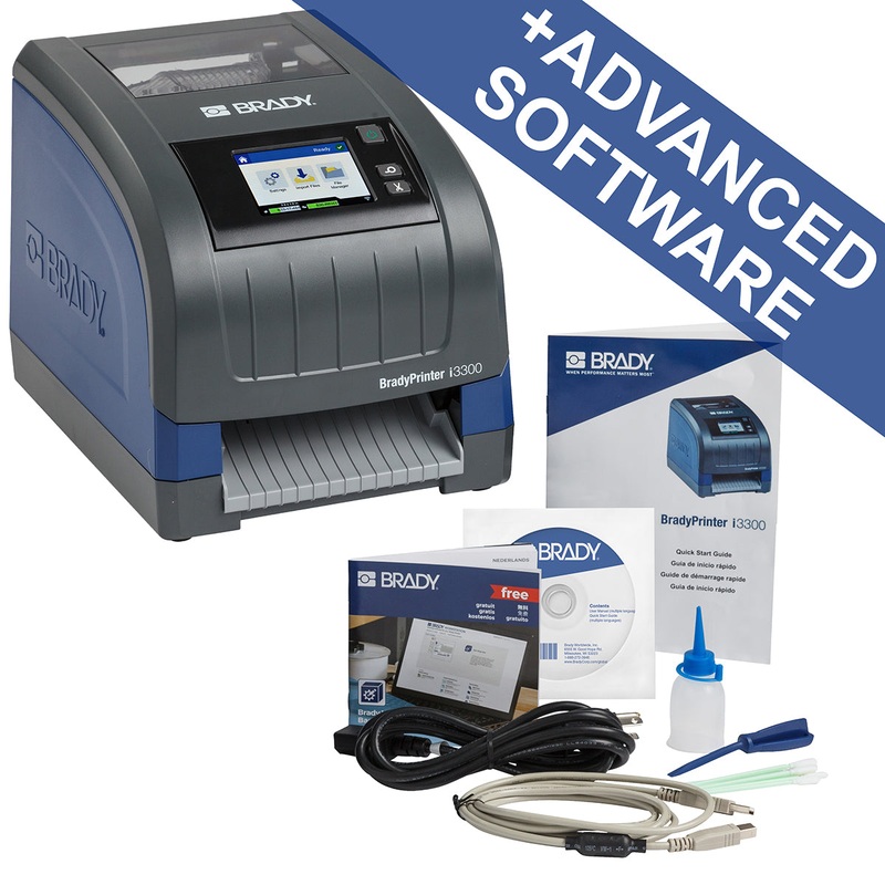 Brady i3300 Industrial Label Printer- with Brady Workstation Suite – 322884