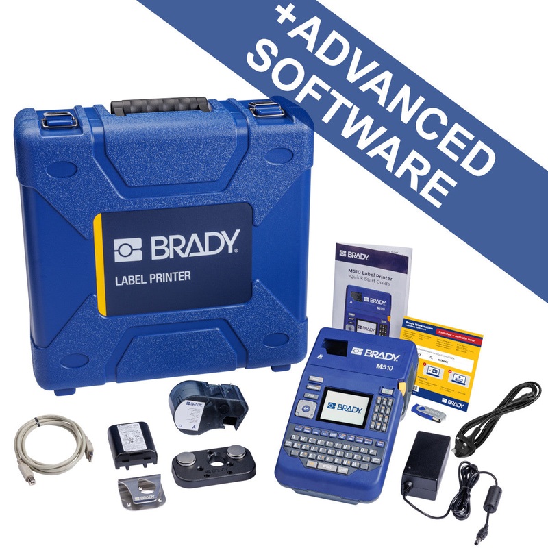 Brady M510 Label Printer Kit With Brady Workstation Suite – 322728