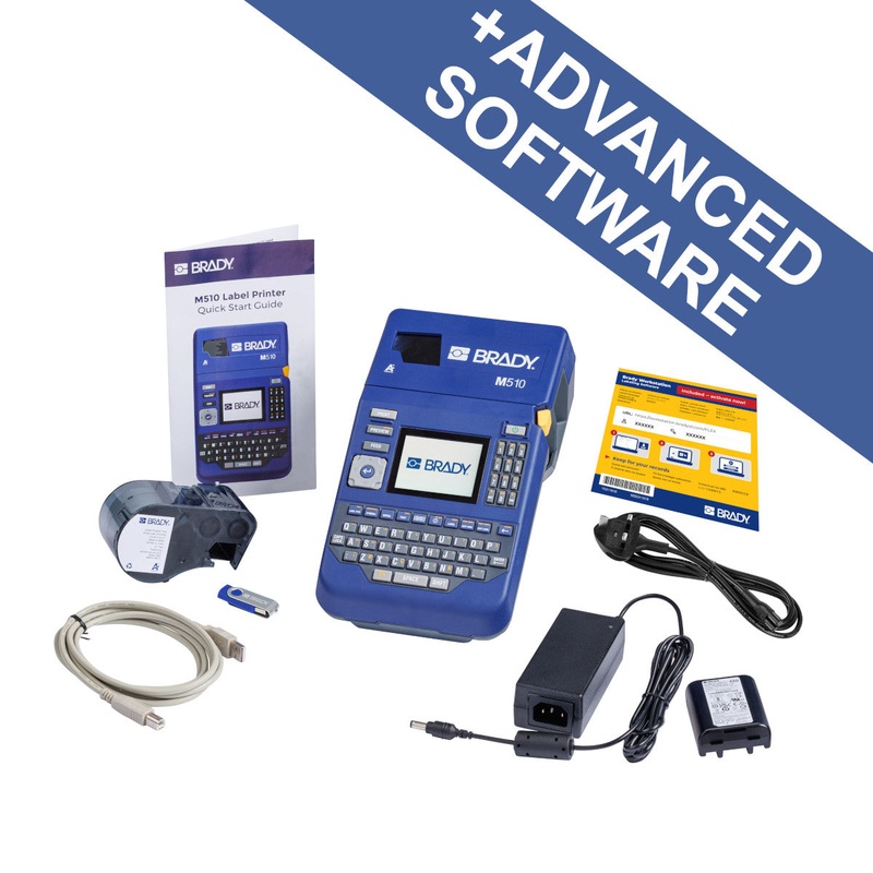 Brady M510 Label Printer With Brady Workstation Suite – 322727
