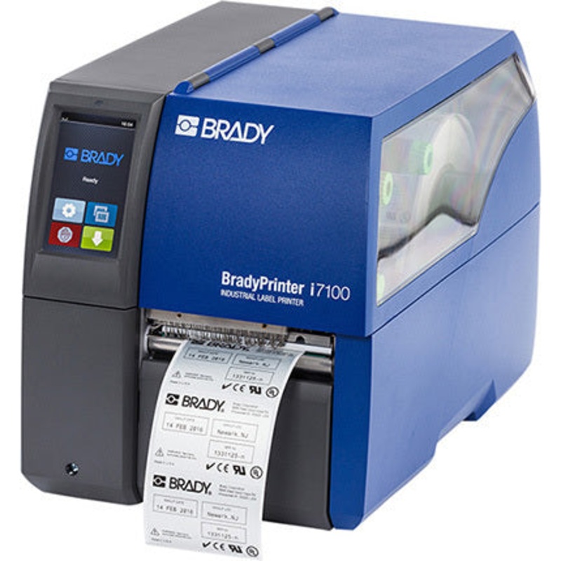 BradyPrinter i7100 300 dpi with Peel function and Brady Workstation Suite – 322877