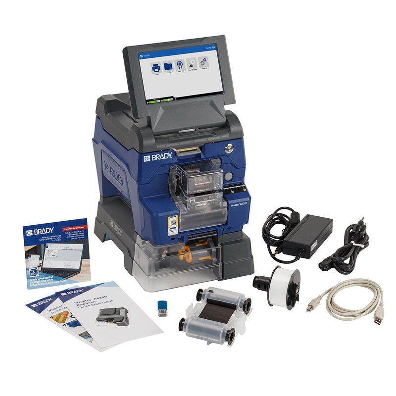 BradyPrinter Wraptor A6200 Wrap Printer Applicator and Rewinder Kit – 176478