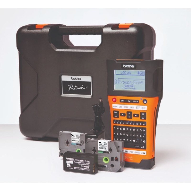 Brother PT-E550 Industrial PC Labelling Machine with WiFi – PTE550WVP