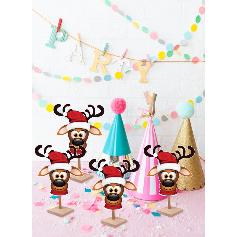Christmas:  Merry Christmas  Minis        –      Big Head