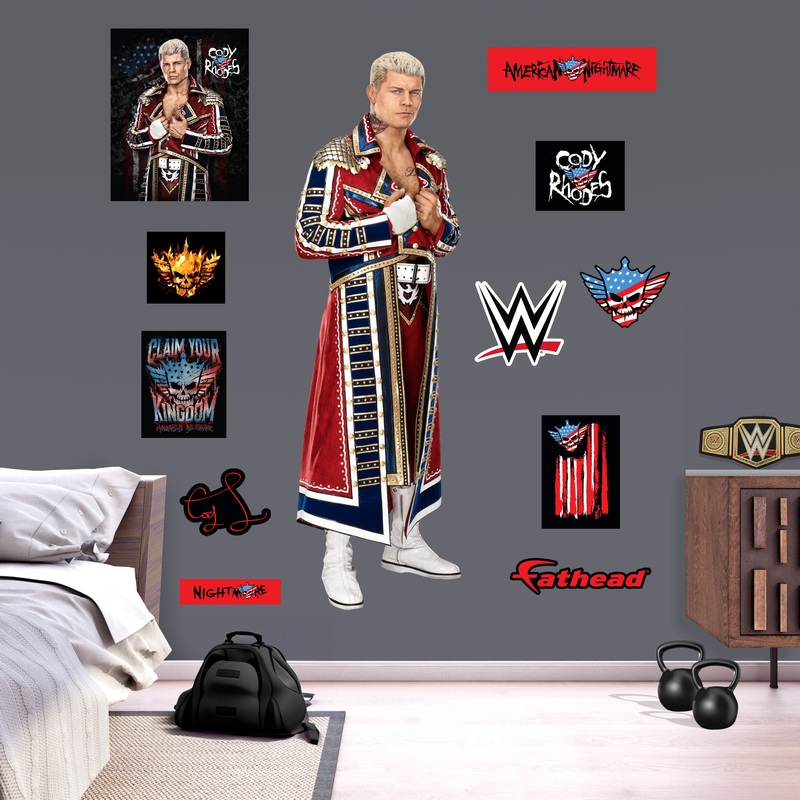 Cody Rhodes – RealBig Collection – Official WWE – Reusable Vinyl Wall Decals #2