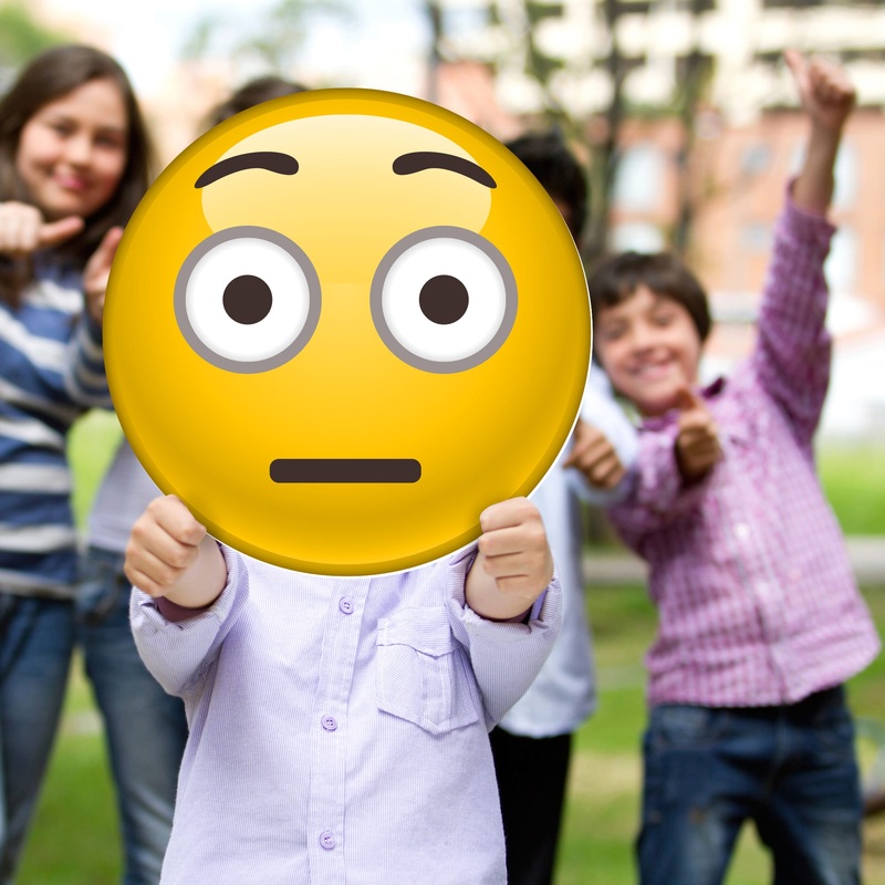 Faces Shocked Face   Foam Core Cutout  –      Big Head