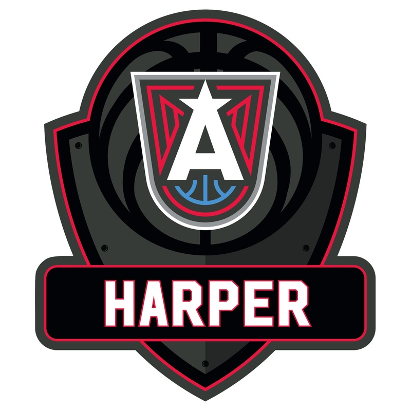 Atlanta Dream – Badge – With Personalized Name – Official WNBA – Vinyl Transfer Decal