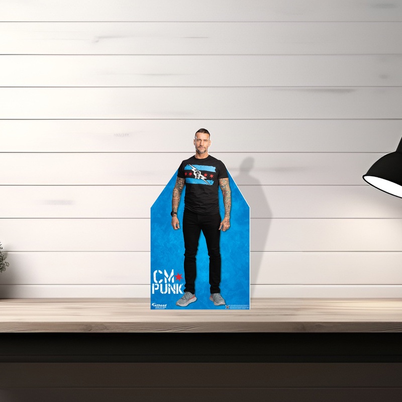 CM Punk – WWE – Mini Stand Out – Official WWE – Cardstock Cutout
