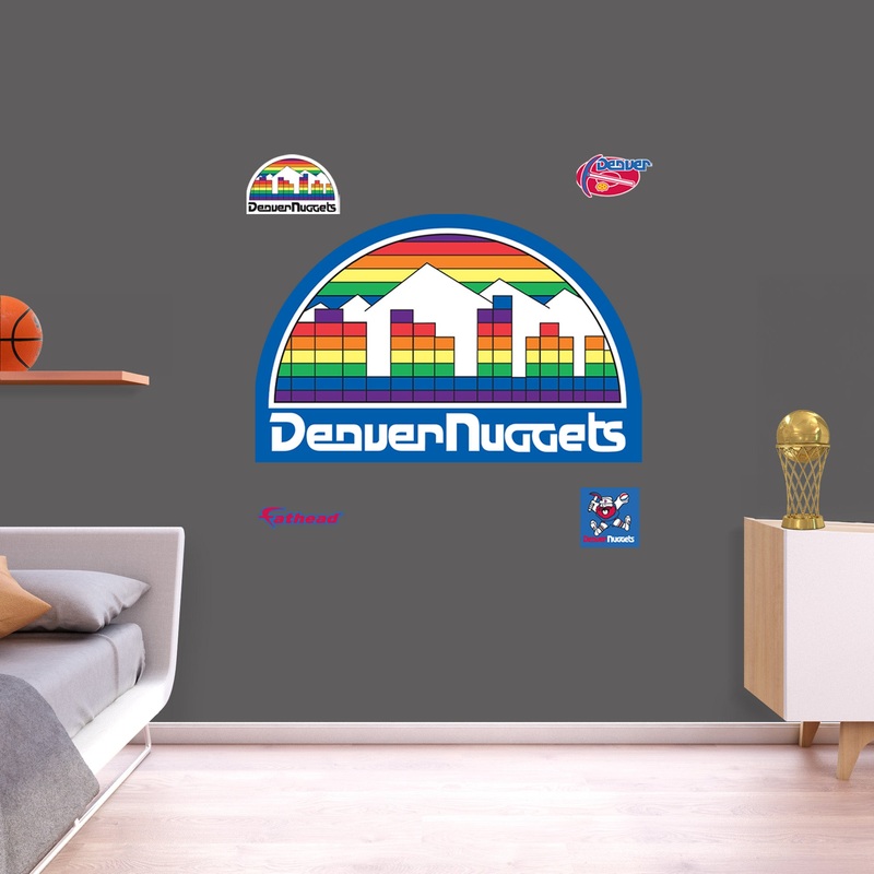 Denver Nuggets – RealBig Classic Logo Collection – Official NBA – Reusable Vinyl Wall Decals #2