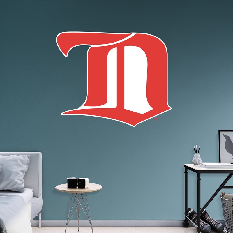 Detroit Red Wings – RealBig Vintage Logo Collection – Official NHL – Reusable Vinyl Wall Decals #1