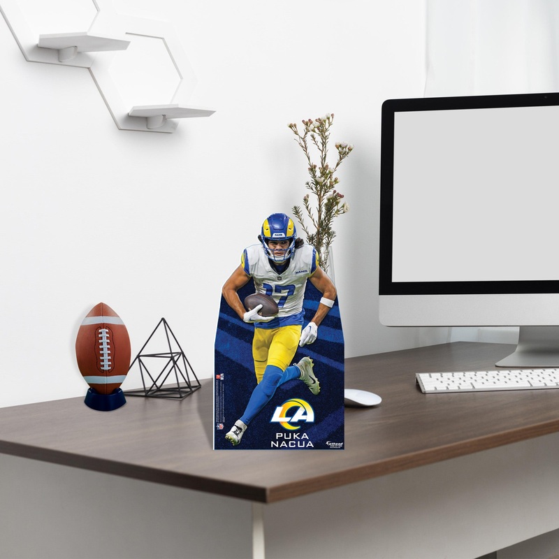 Puka Nacua – Mini Stand Out – Official NFL – Los Angeles Rams – Cardstock Cutout