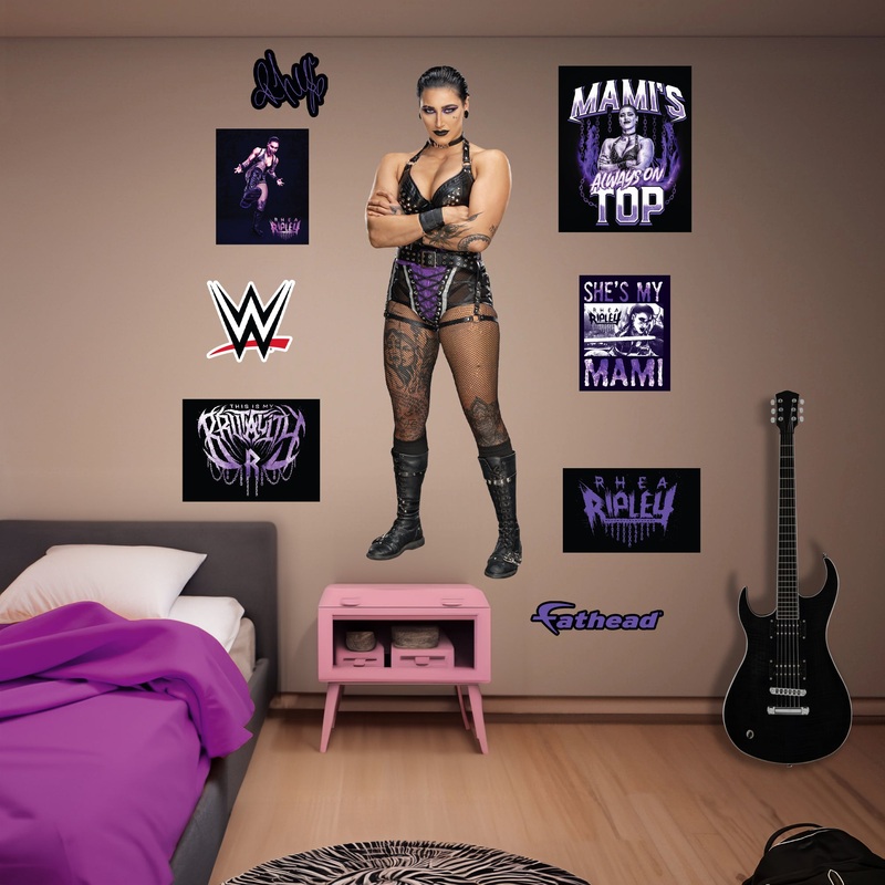 Rhea Ripley – RealBig Collection – Official WWE – Reusable Vinyl Wall Decals #2
