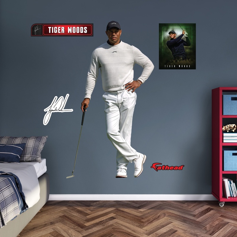 Tiger Woods – RealBig Collection – Reusable Vinyl Wall Decals