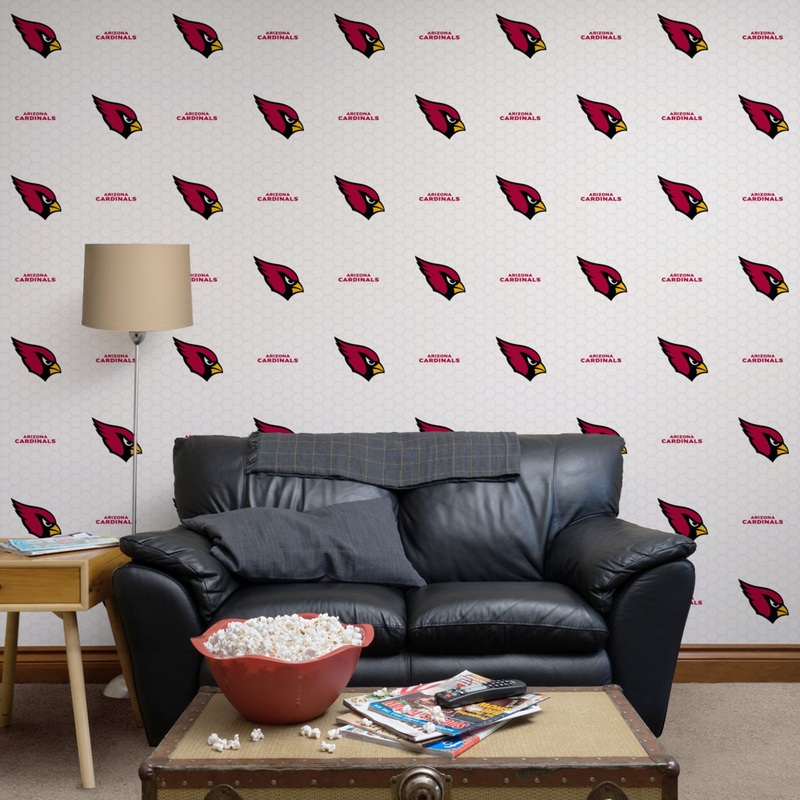 Arizona Cardinals – Peel & Stick Wallpaper – Official NFL – Reusable Vinyl Wall Decals #2