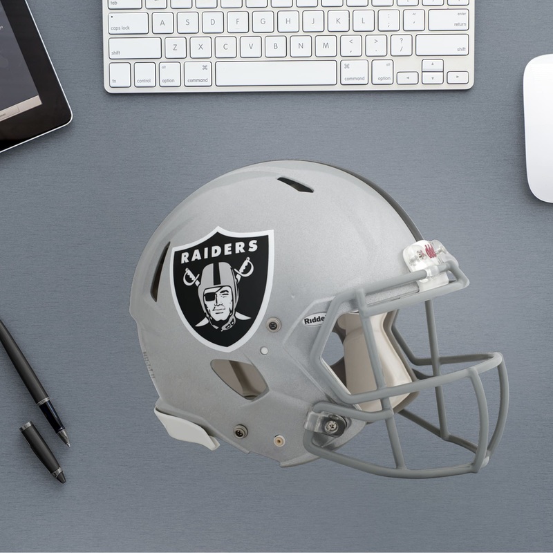 Las Vegas Raiders – RealBig Helmet Collection – Official NFL – Reusable Vinyl Wall Decals #1